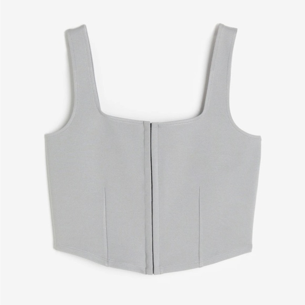 H&M SQUARE-NECK TANK TOP Sz X-Small